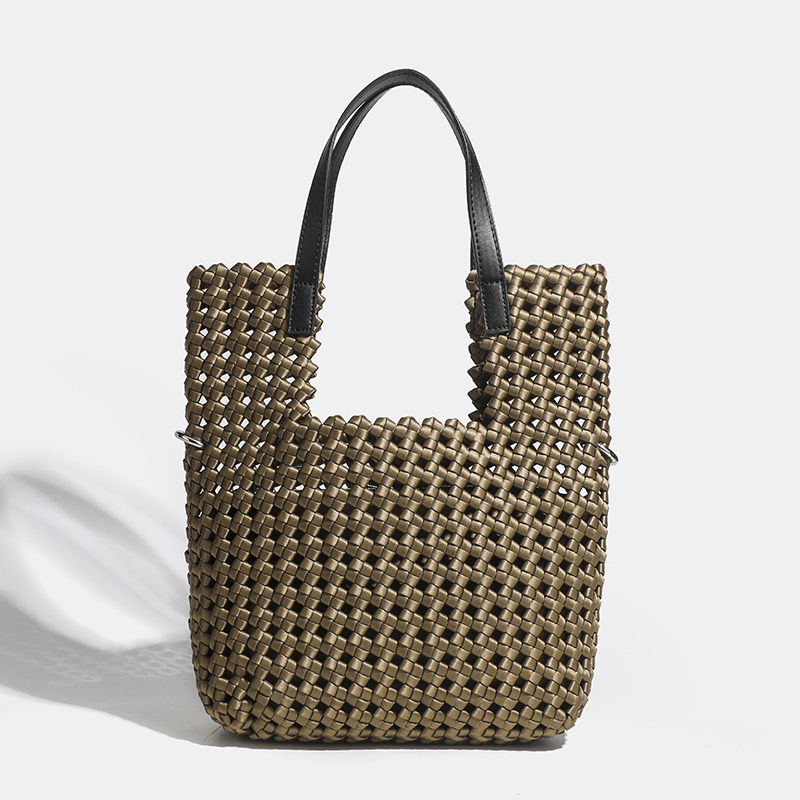 Luxury Bags Medium Size - 高級ネオプレン織りトートハンドバッグ 中サイズ 女性用バッグ 高品質 オリジナル高級ブランド 恋人へのギフト
