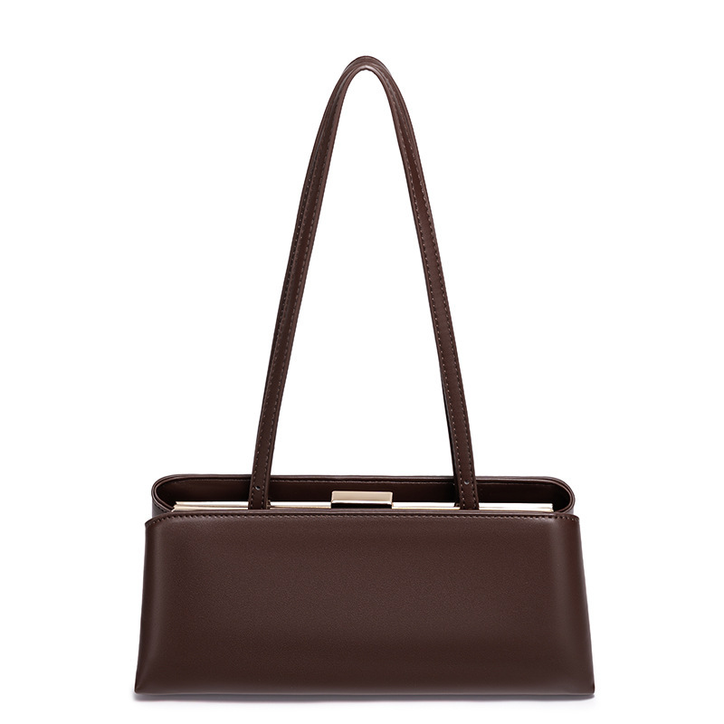 Luxury Bags Medium Size - 女性用高級デザイナーボックスサッチェルバッグ中サイズファッションアンダーアームショルダーバッグデイリー通勤ハンドバッグ