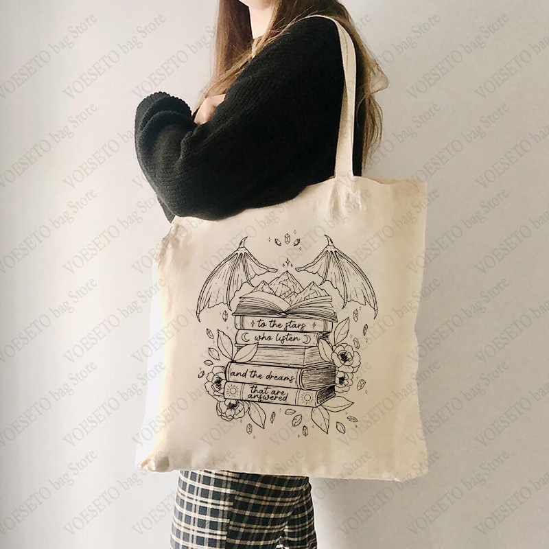 Luxury Bags Tote - SJM ナイトコート ラグジュアリー トートバッグ 聞く星と答える夢 ショッピング