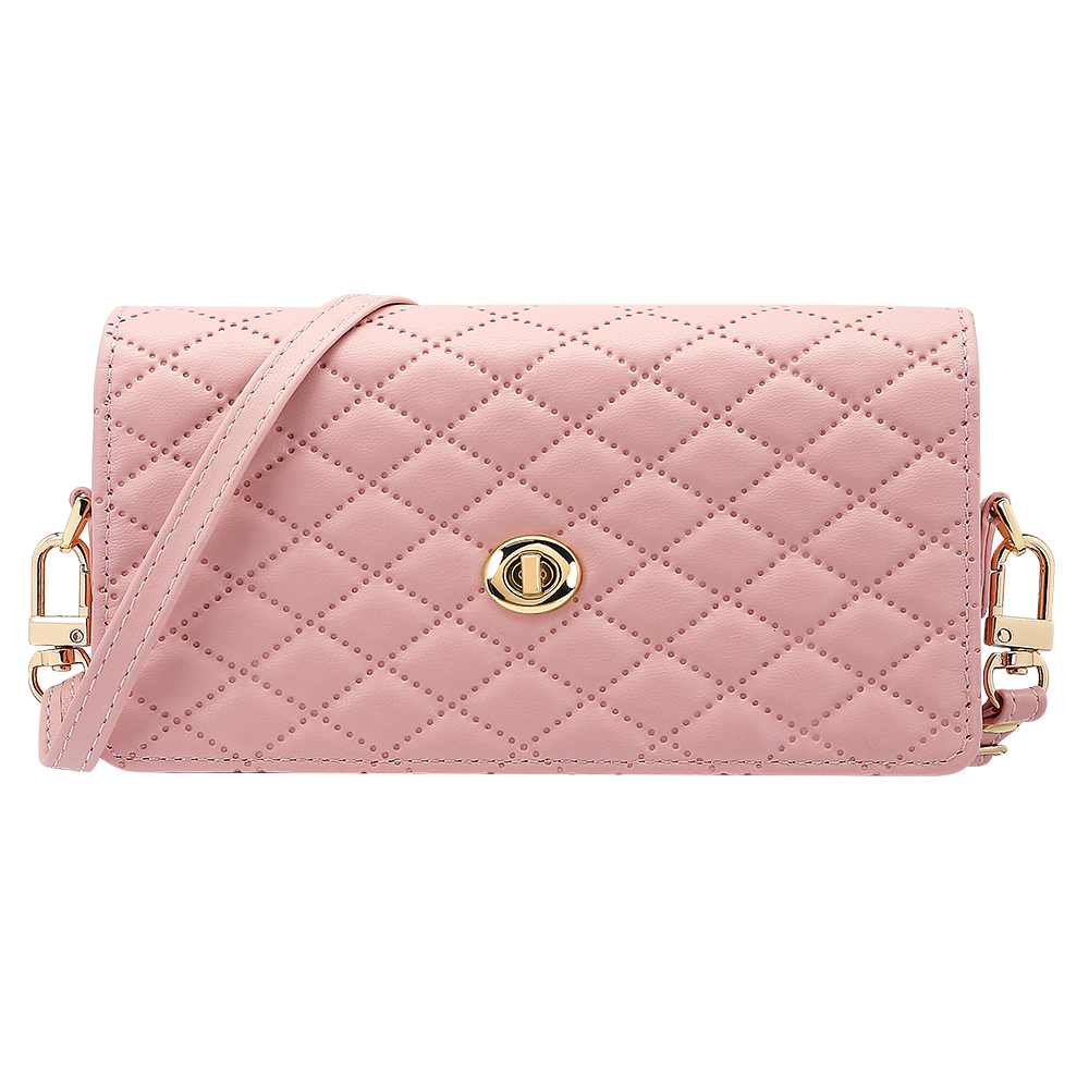 Luxury Bags For You - Galaxy Z Fold 7/6/5/4/3/2対応 調節可能なクロスボディストラップ付き携帯電話ウォレットバッグ、高級PUレザー製ガールズフォンバッグ