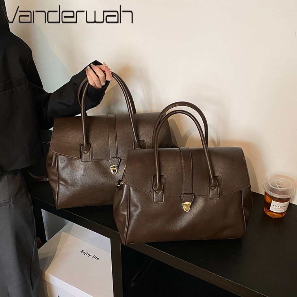 Luxury Bags Tote - 高級大容量ボストンバッグ レディース ショルダーバッグ クロスボディバッグ PUレザー トップハンドルバッグ