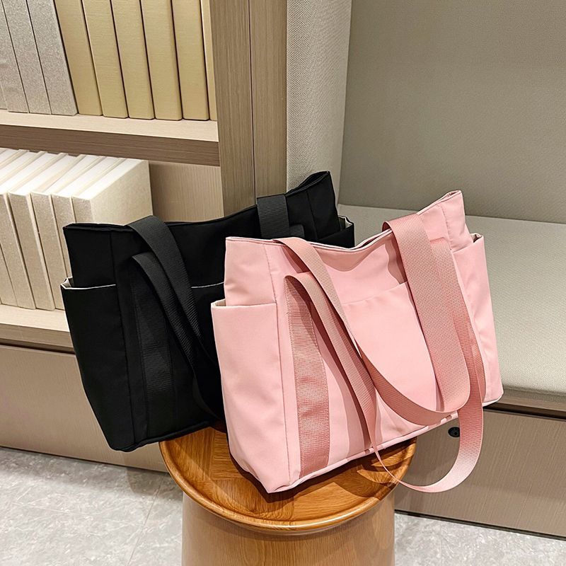 ナイロン製女性用ショルダーハンドバッグ,単色,ラグジュアリー - Luxury Bags Tote のレビューと価格