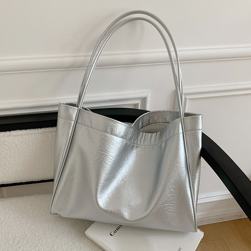 カジュアル大容量トートバッグ通勤デザイナー女性ショルダーバッ - Luxury Bags Tote のレビューと価格