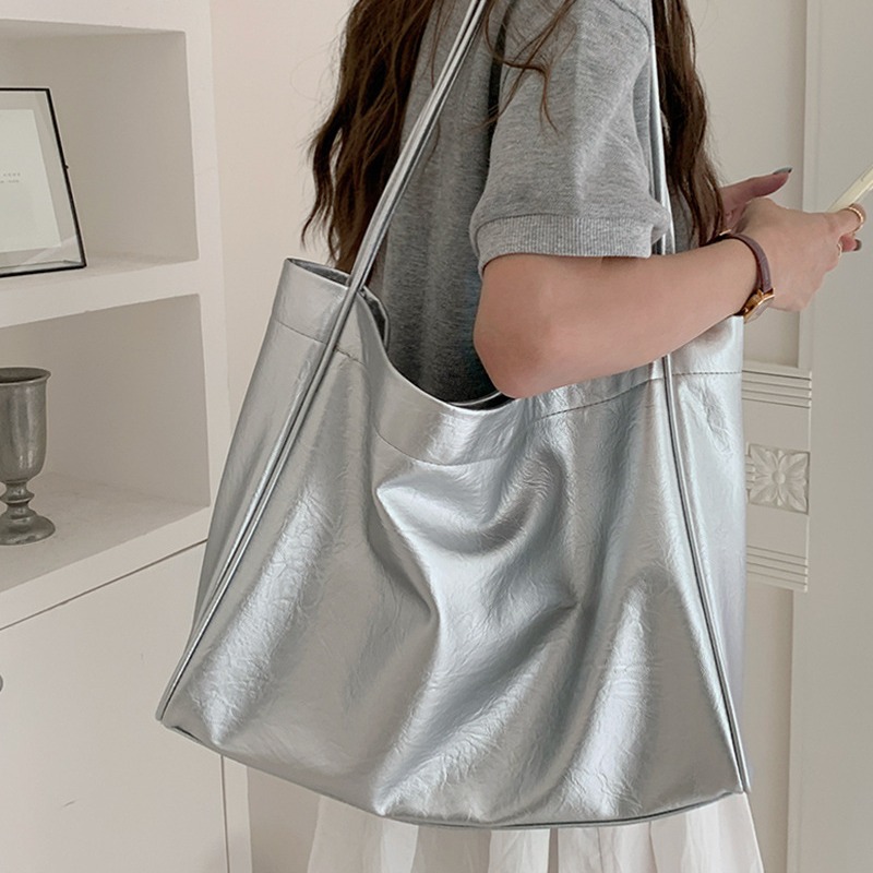 カジュアル大容量トートバッグ通勤デザイナー女性ショルダーバッ - Luxury Bags Tote のレビューと価格