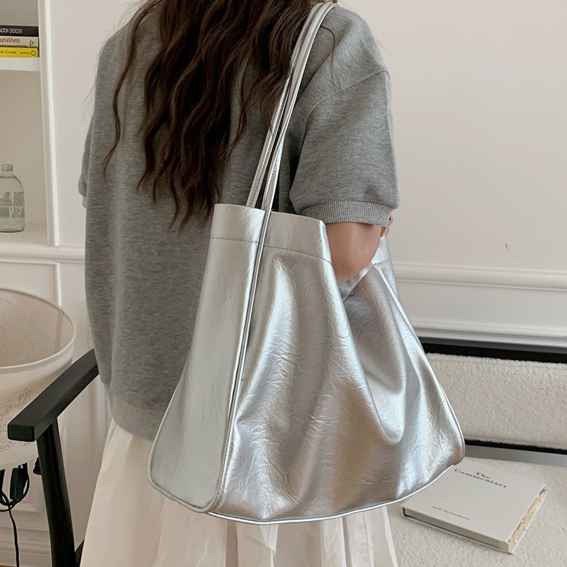 カジュアル大容量トートバッグ通勤デザイナー女性ショルダーバッ - Luxury Bags Tote のレビューと価格