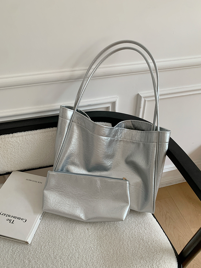 カジュアル大容量トートバッグ通勤デザイナー女性ショルダーバッ - Luxury Bags Tote のレビューと価格
