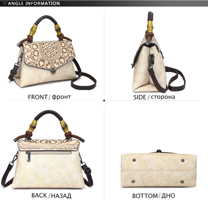 高級デザイナーハンドバッグ女性ショルダーバッグ中型エンボスプ - Luxury Bags Medium Size のレビューと価格