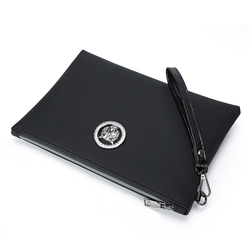 メンズソフトPUレザークラッチバッグ大容量財布ビジネスレジャ - Wristlet Wallet Zipper のレビューと価格