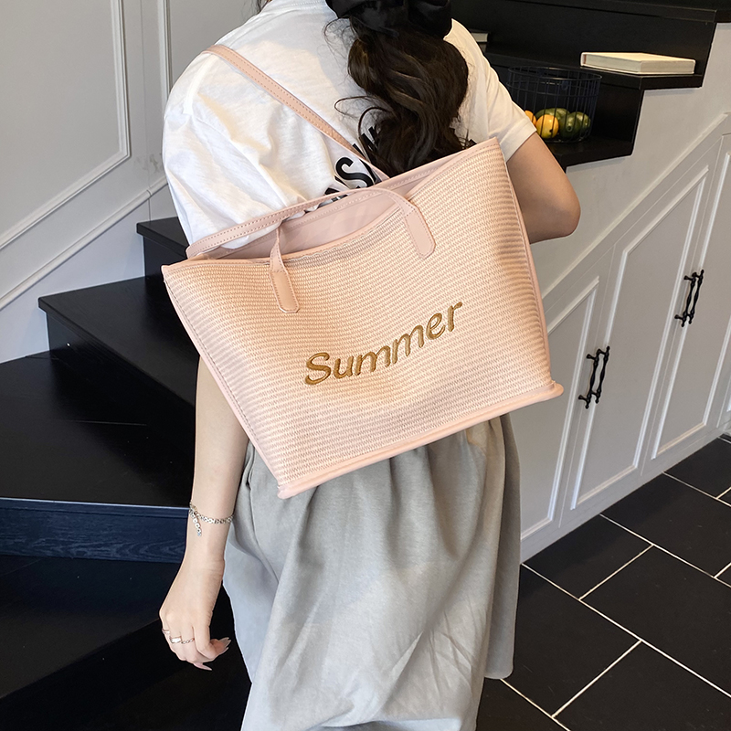 高級デザイナートート女性ショルダーバッグ夏のクラシックショッ - Luxury Bags Medium Size のレビューと価格