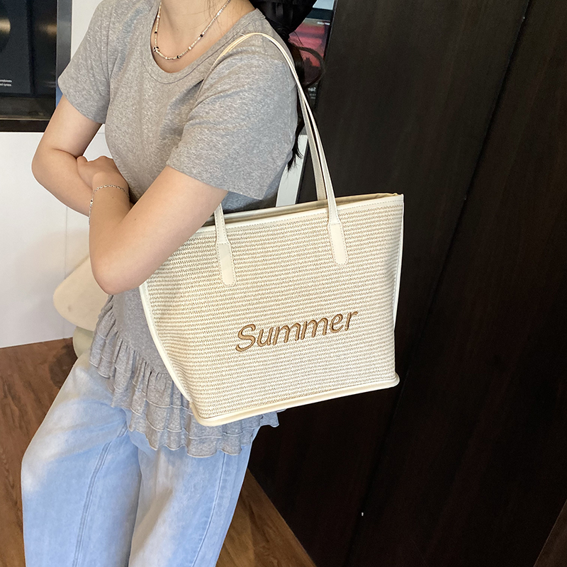 高級デザイナートート女性ショルダーバッグ夏のクラシックショッ - Luxury Bags Medium Size のレビューと価格