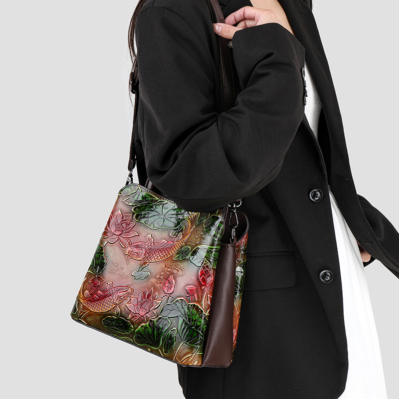 レトロハンドバッグ女性ショルダーバッグ豪華なデザイナー 3D - Luxury Bags Medium Size のレビューと価格