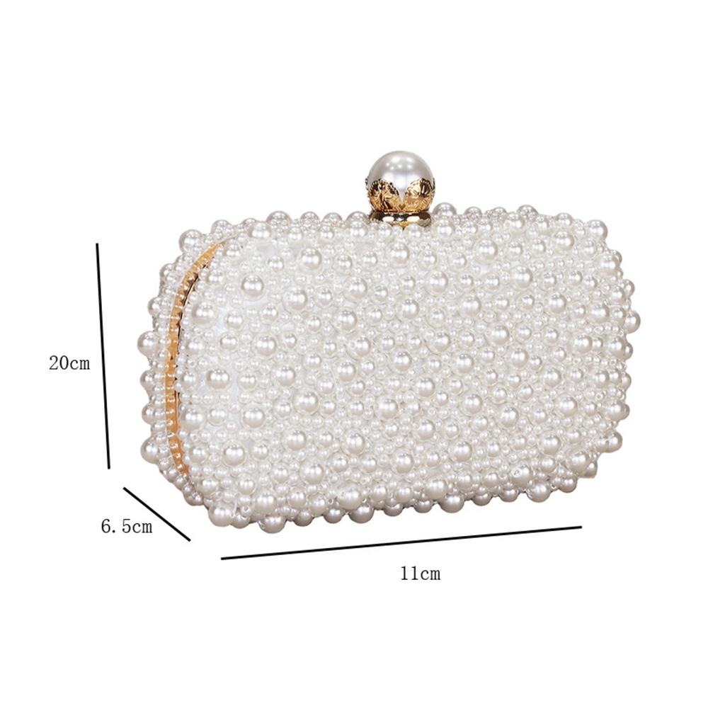 レディース新作多用途パールディナーバッグ、ファッショナブルな - Luxury Bags White のレビューと価格
