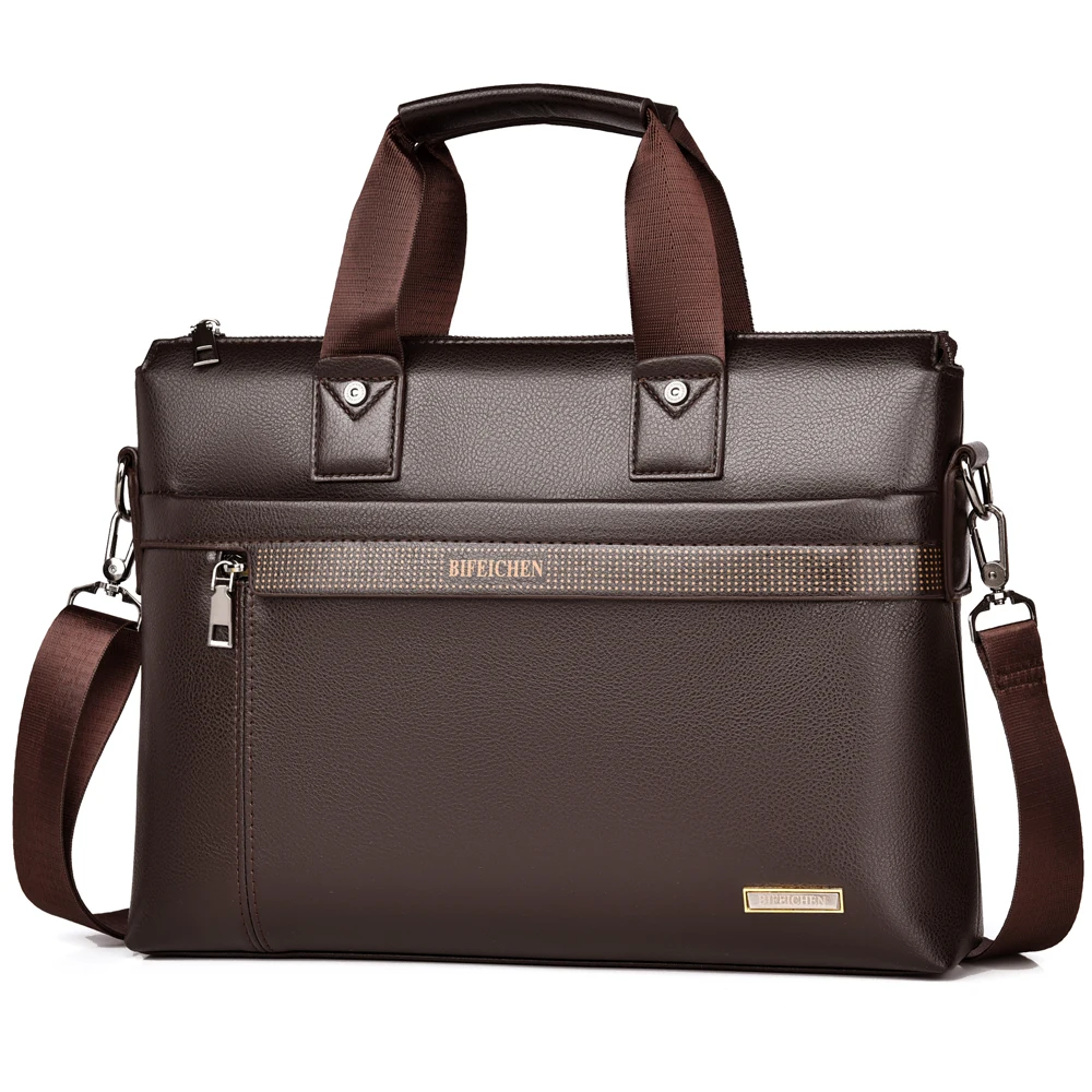 2026 新しい高級ブランド男のハンドバッグ革ラップトップブ - Luxury Bags Tote のレビューと価格