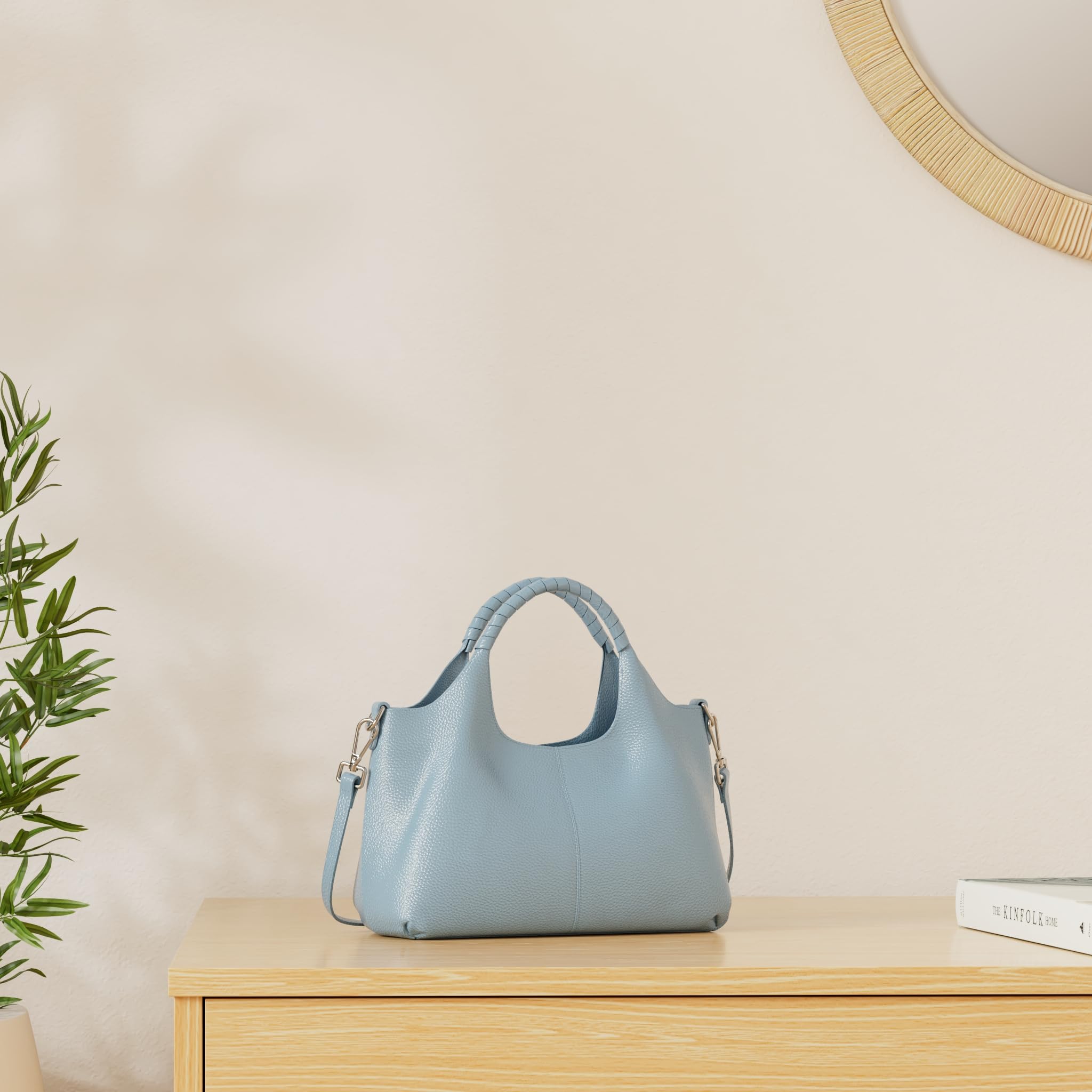 本革ショルダーバッグと静かな高級ハンドバッグ、女性用財布、デ - Luxury Bags Medium Size のレビューと価格