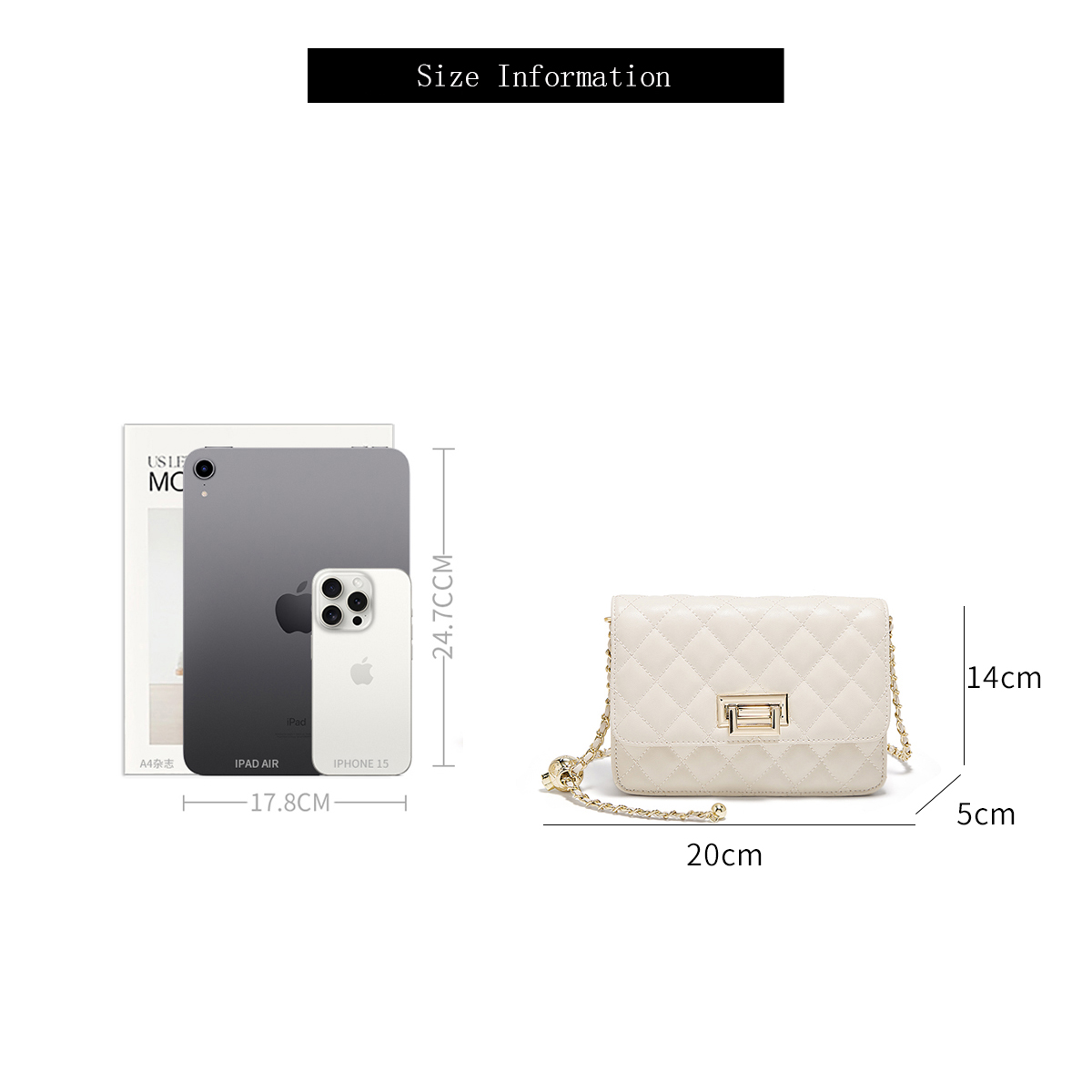 FOXER 2026 レディース ホワイト キルティング ク - Luxury Bags White のレビューと価格