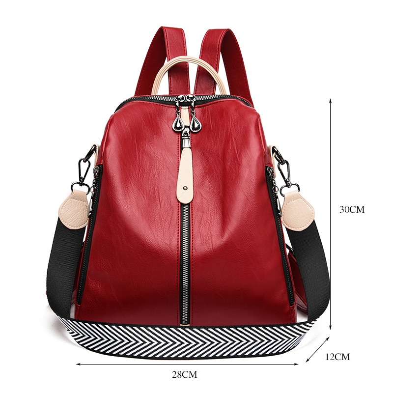 女性用ソフトレザーバックパック,高品質の白いランドセル,女の - Luxury Bags White のレビューと価格