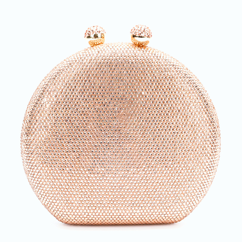 女性ホワイトクリスタルイブニングクラッチバッグブラック/シル - Luxury Bags White のレビューと価格
