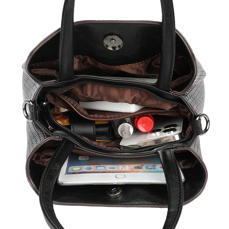 女性用高級ハンドバッグ オフィスバッグ デザイナー 高品質シ - Luxury Bags Medium Size のレビューと価格