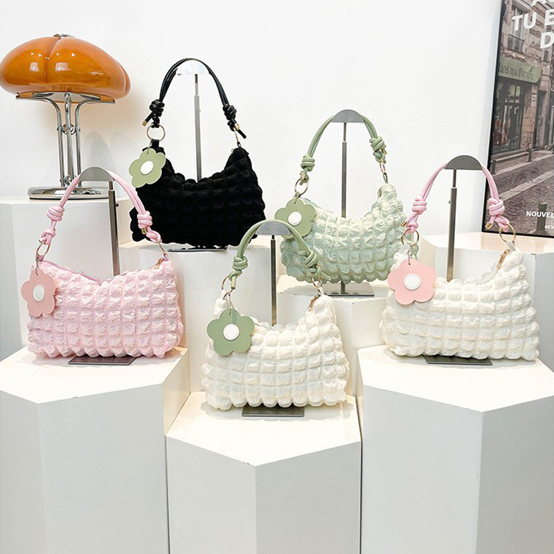 女性の新しいハンドバッグ韓国無地ドーパミンファッショナブルな - Luxury Bags Tote のレビューと価格