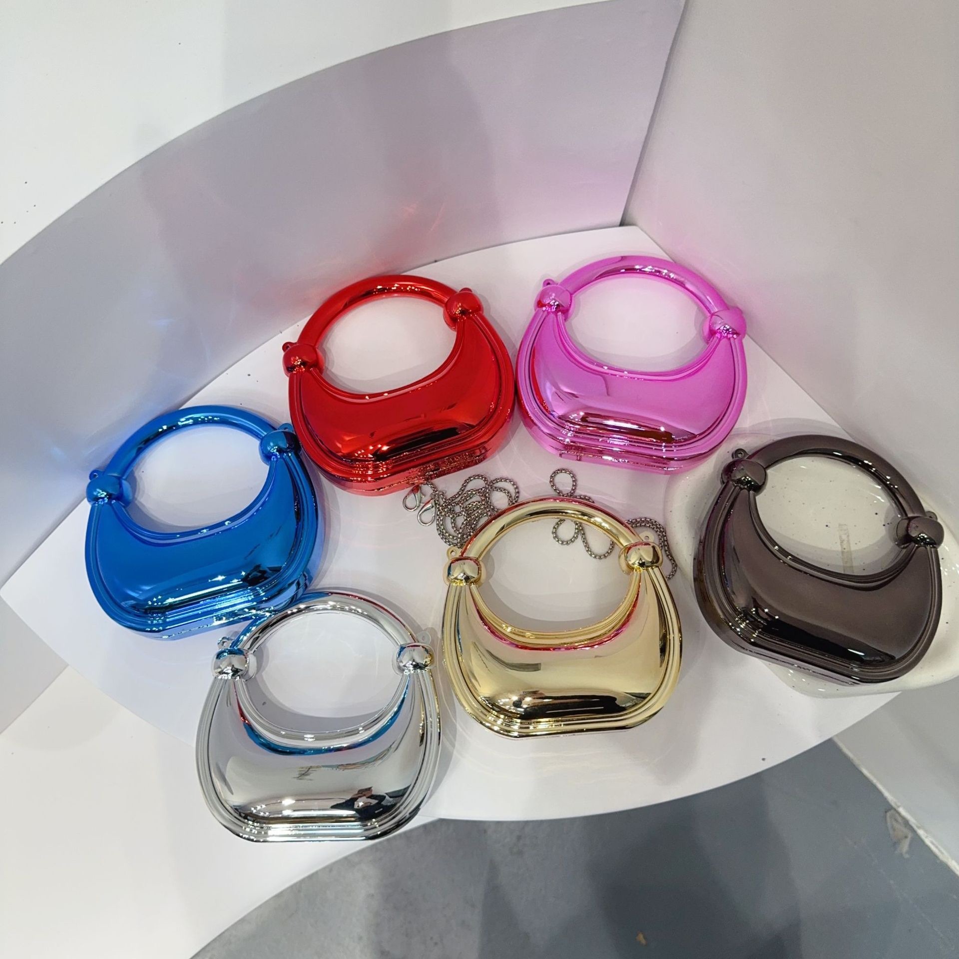 ミニゴールデンイブニングバッグ財布とハンドバッグ高級デザイナ - Luxury Bags Reseller のレビューと価格
