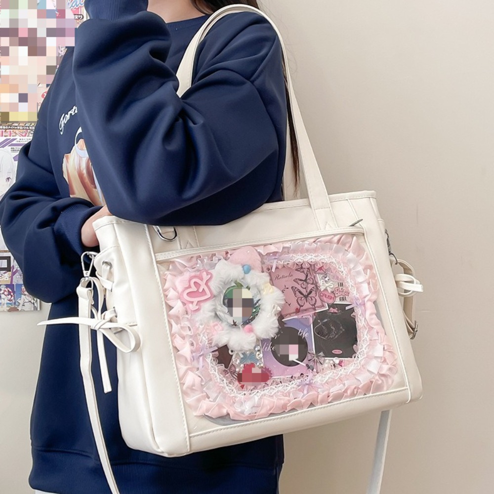 新しい日本の可愛いカワイイ女の子向けオルチャン風Y2Kイタバ - Luxury Bags Tote のレビューと価格