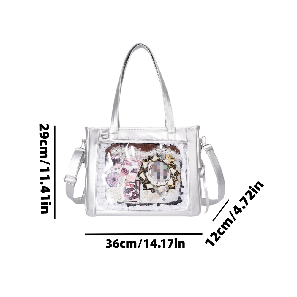 新しい日本の可愛いカワイイ女の子向けオルチャン風Y2Kイタバ - Luxury Bags Tote のレビューと価格