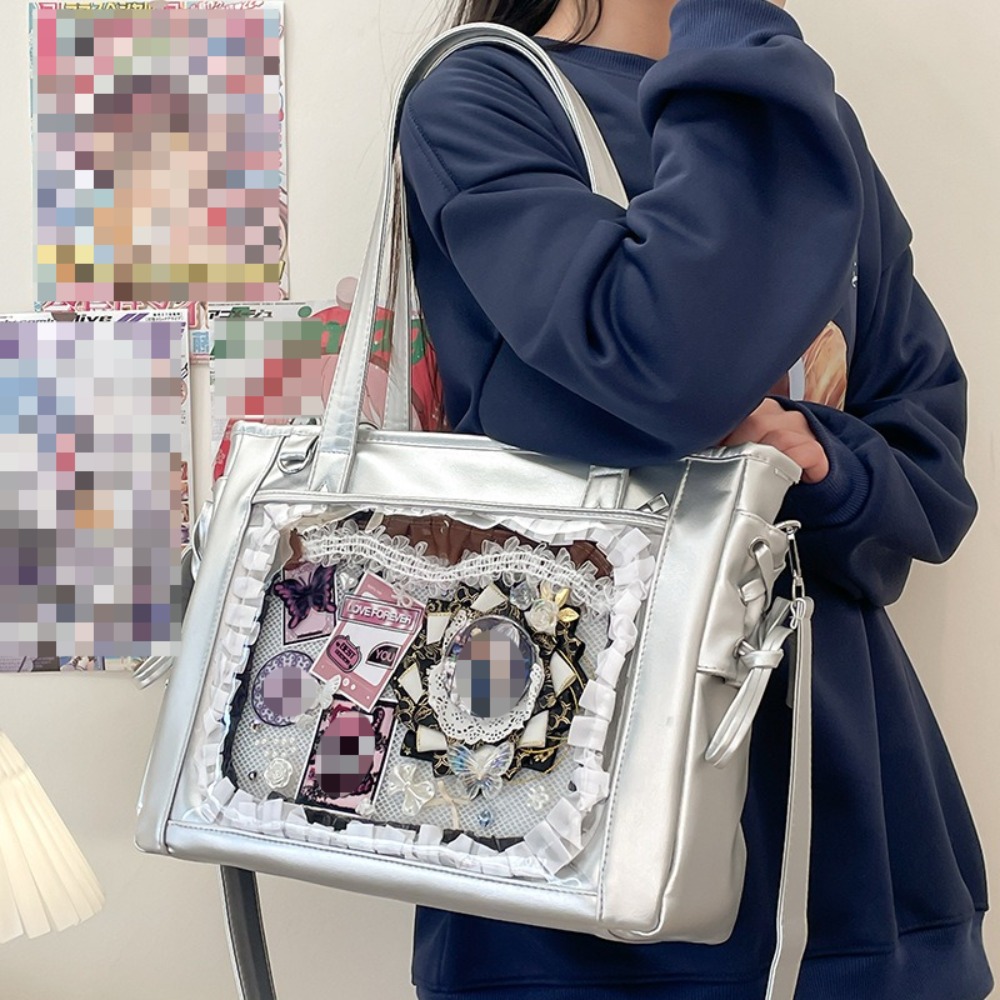 新しい日本の可愛いカワイイ女の子向けオルチャン風Y2Kイタバ - Luxury Bags Tote のレビューと価格