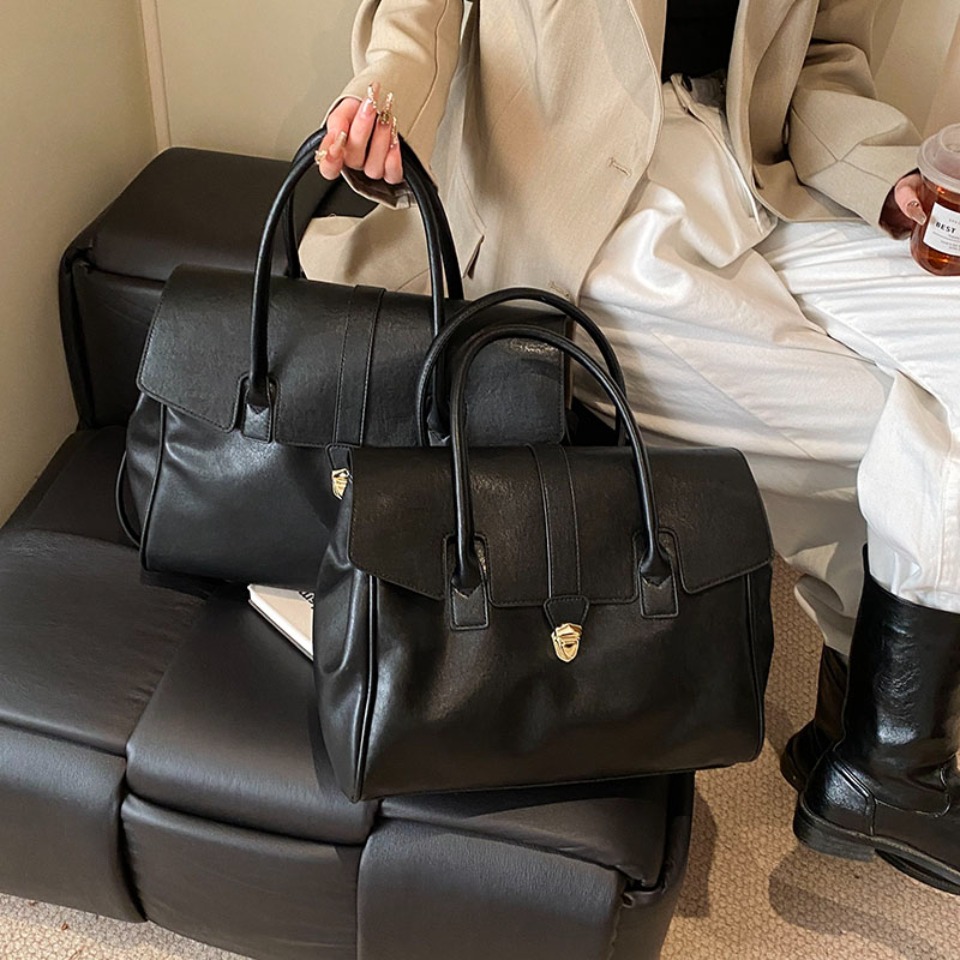 高級大容量ボストンバッグ レディース ショルダーバッグ クロ - Luxury Bags Tote のレビューと価格